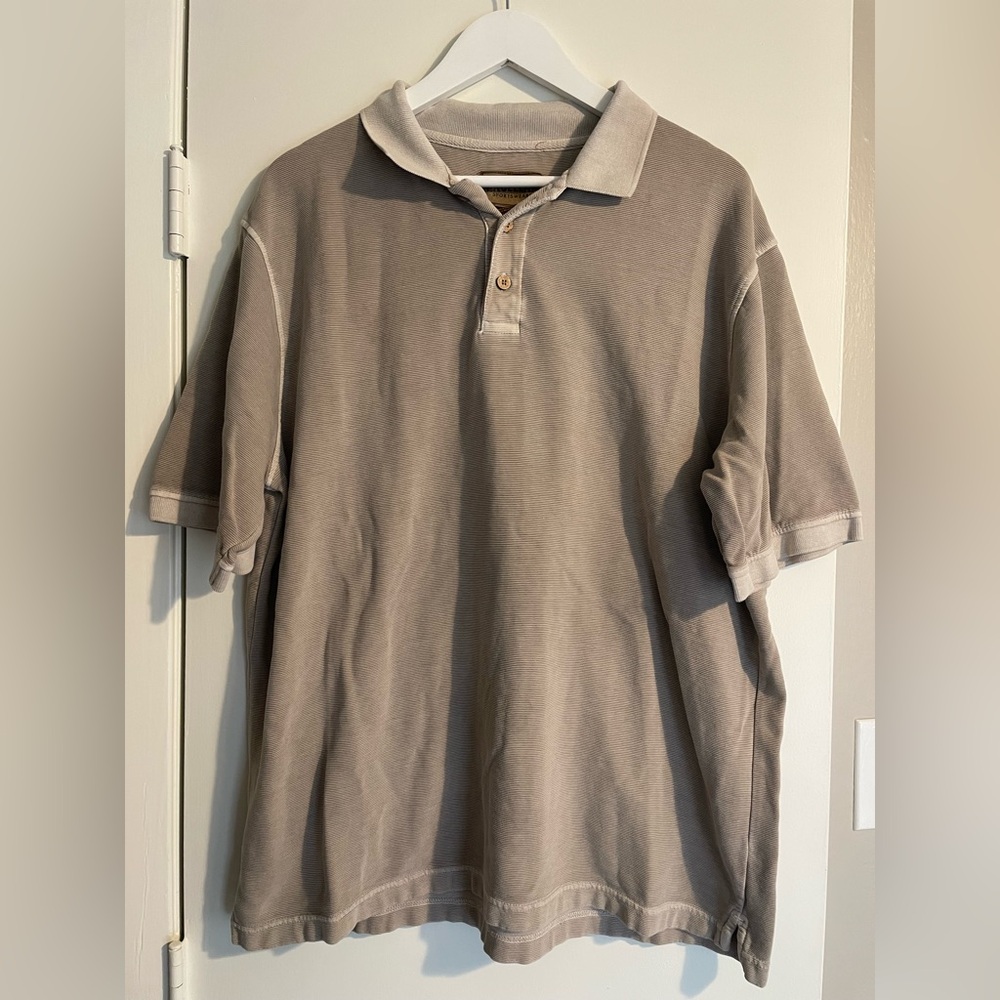 Magellan Sportswear Beige Polo Shirt